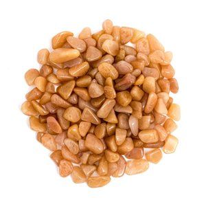 1 lb Small Tumbled Peach Quartz Gemstones Crystals For Jewelry Metaphysical Shop